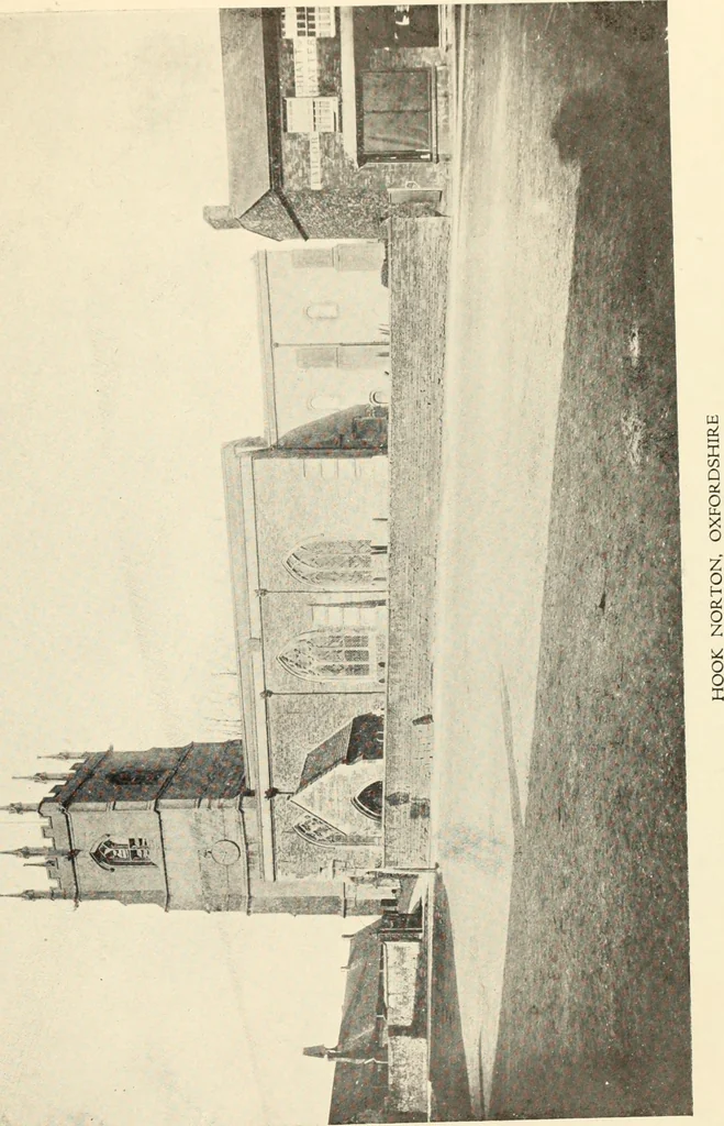 An illustration from The English village church : exteriors and interiors, 1921, leaf 139