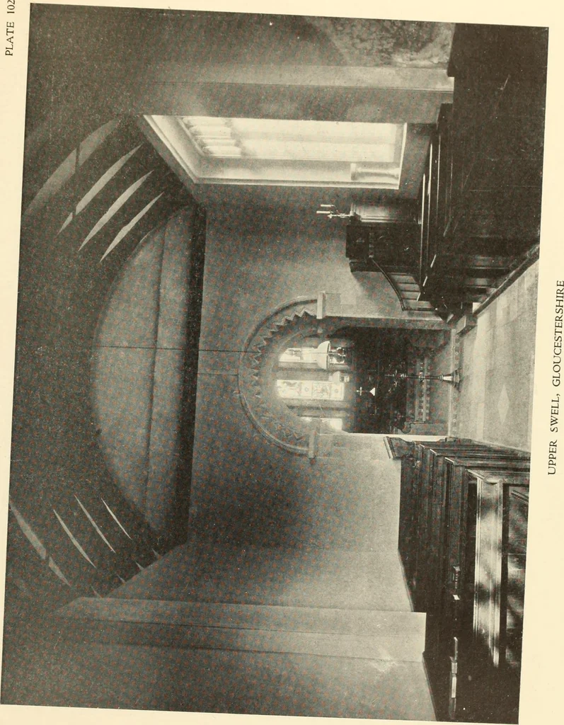 An illustration from The English village church : exteriors and interiors, 1921, leaf 231
