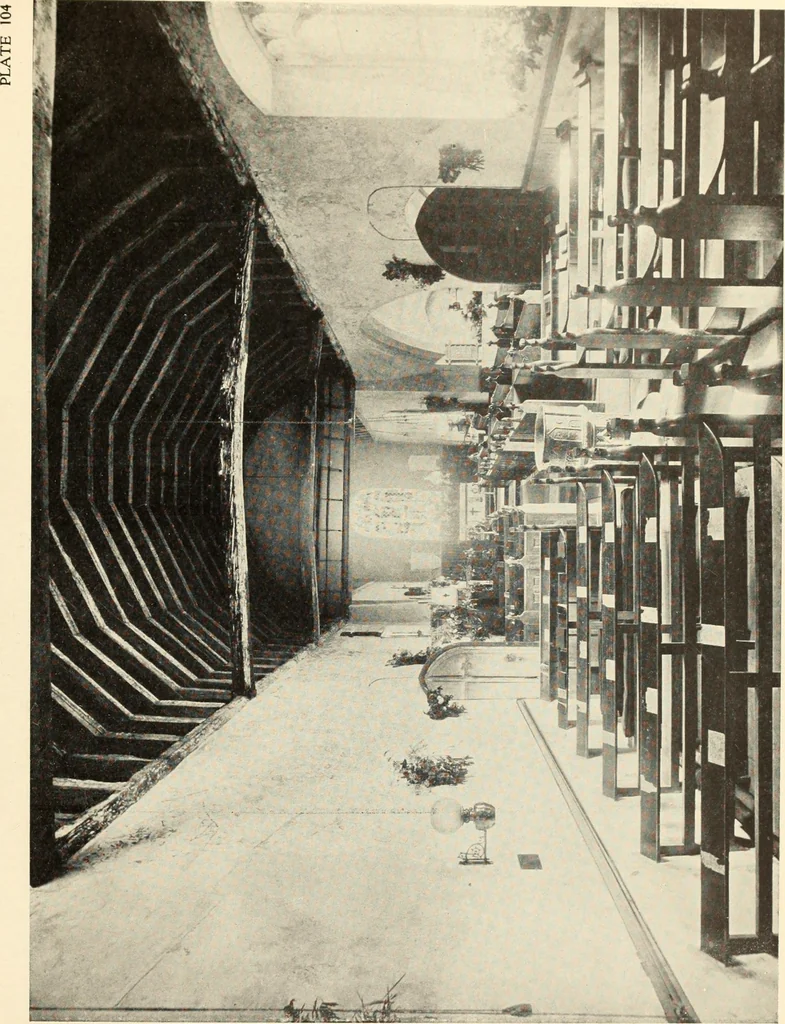 An illustration from The English village church : exteriors and interiors, 1921, leaf 235
