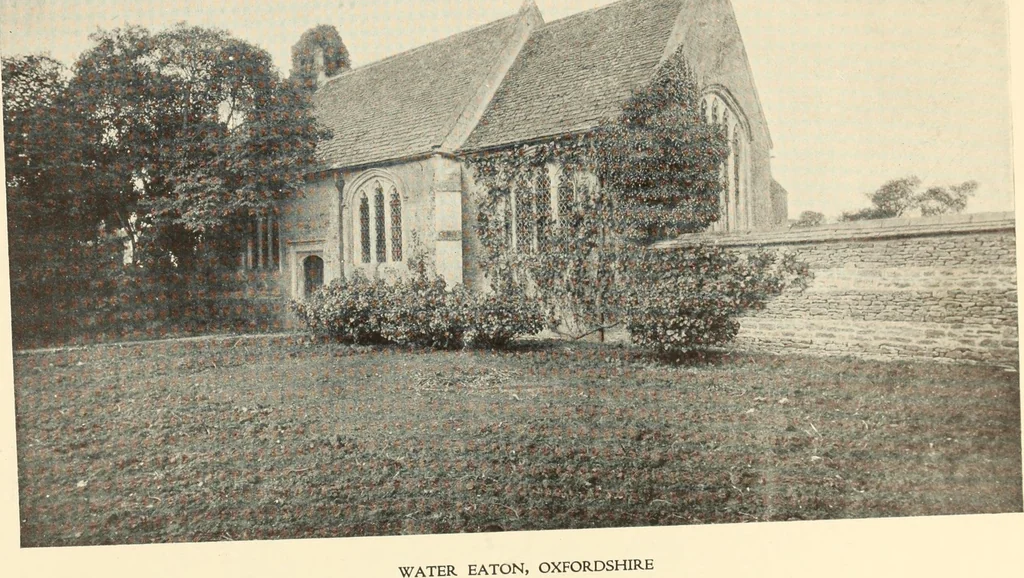 An illustration from The English village church : exteriors and interiors, 1921, leaf 237