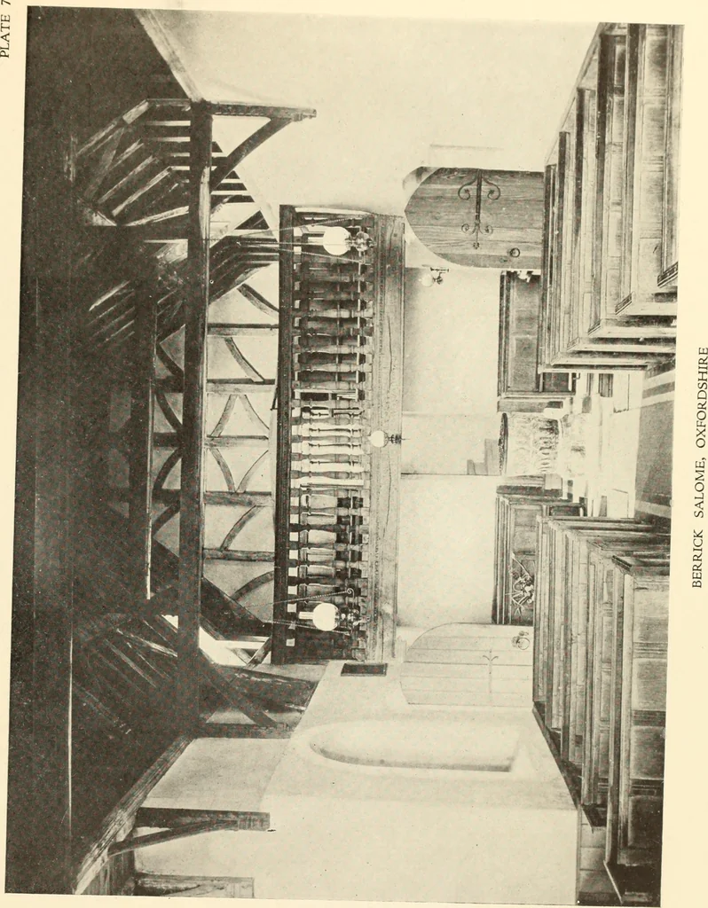 An illustration from The English village church : exteriors and interiors, 1921, leaf 41