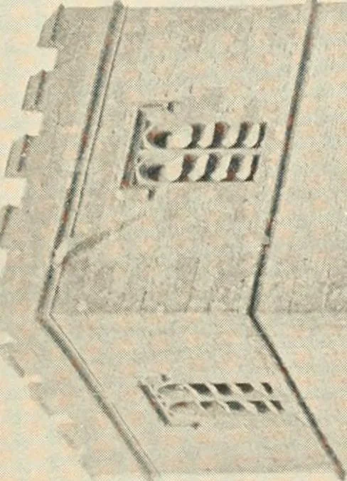 An illustration from The English village church : exteriors and interiors, 1921, leaf 59