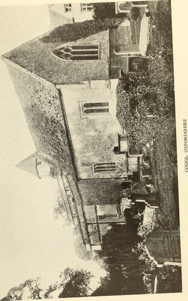 An illustration from The English village church : exteriors and interiors, 1921, leaf 89
