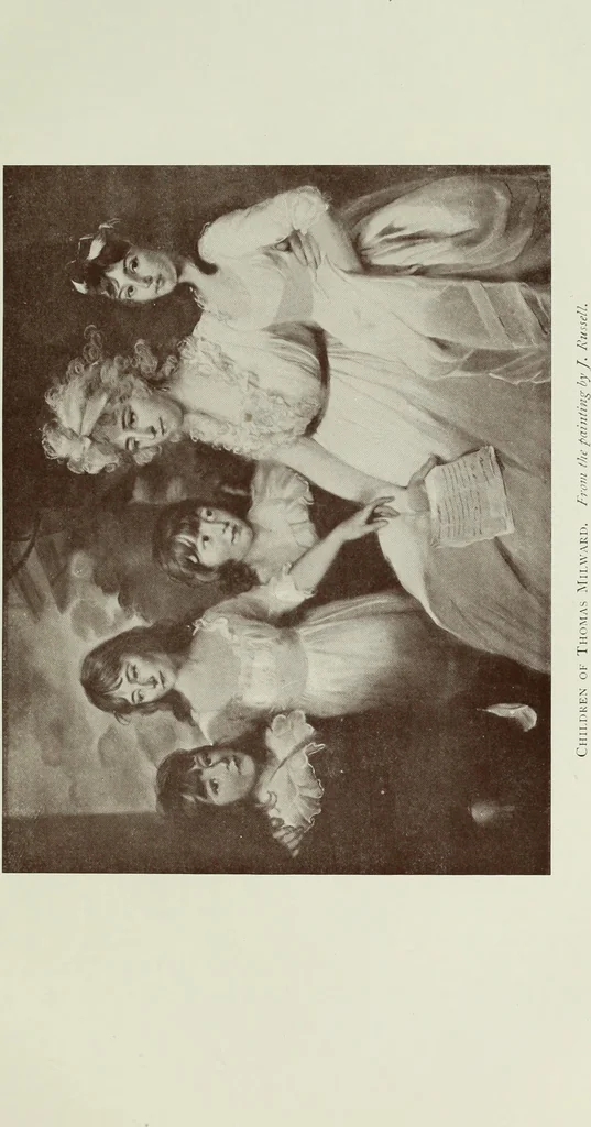 An illustration from English society of the eighteenth century in contemporary art, 1907, leaf 106