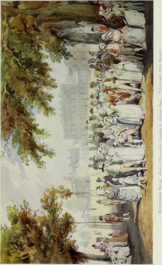 An illustration from English society of the eighteenth century in contemporary art, 1907, leaf 124