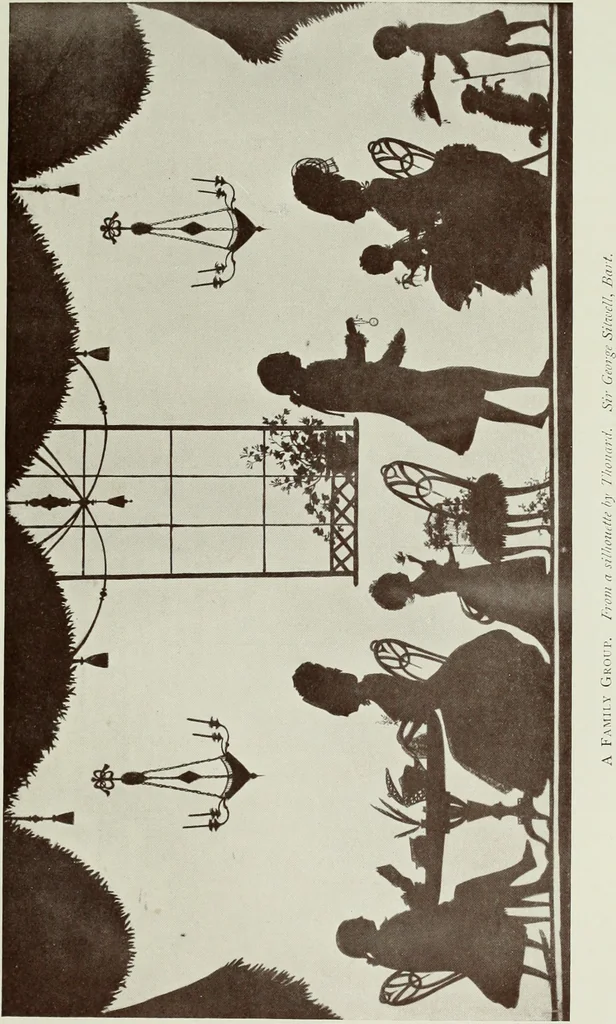 An illustration from English society of the eighteenth century in contemporary art, 1907, leaf 136