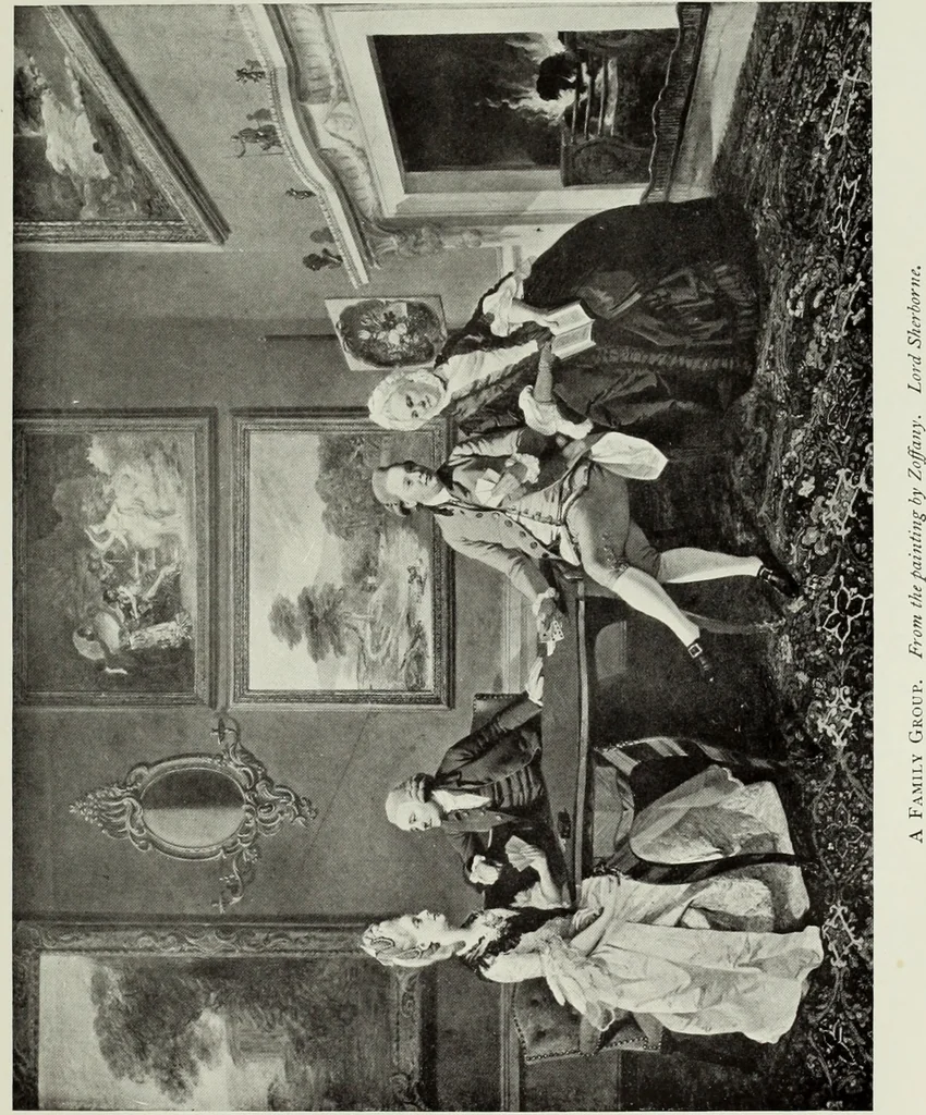An illustration from English society of the eighteenth century in contemporary art, 1907, leaf 146