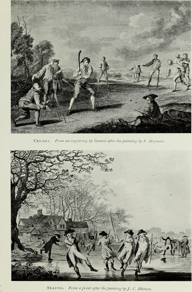 An illustration from English society of the eighteenth century in contemporary art, 1907, leaf 148