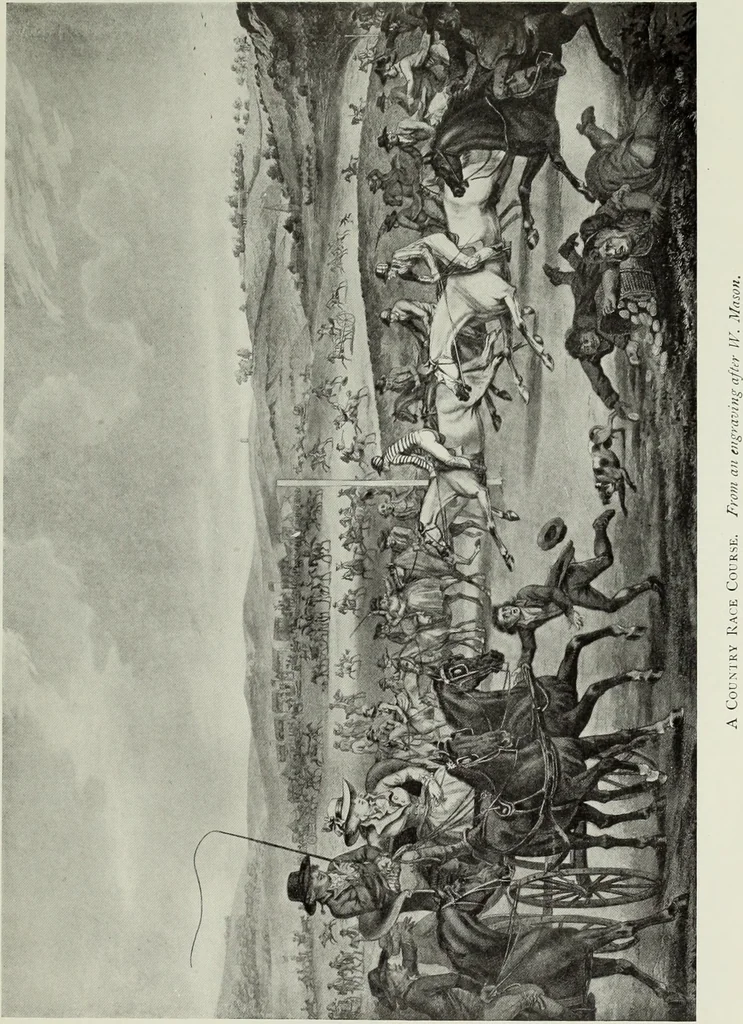 An illustration from English society of the eighteenth century in contemporary art, 1907, leaf 150