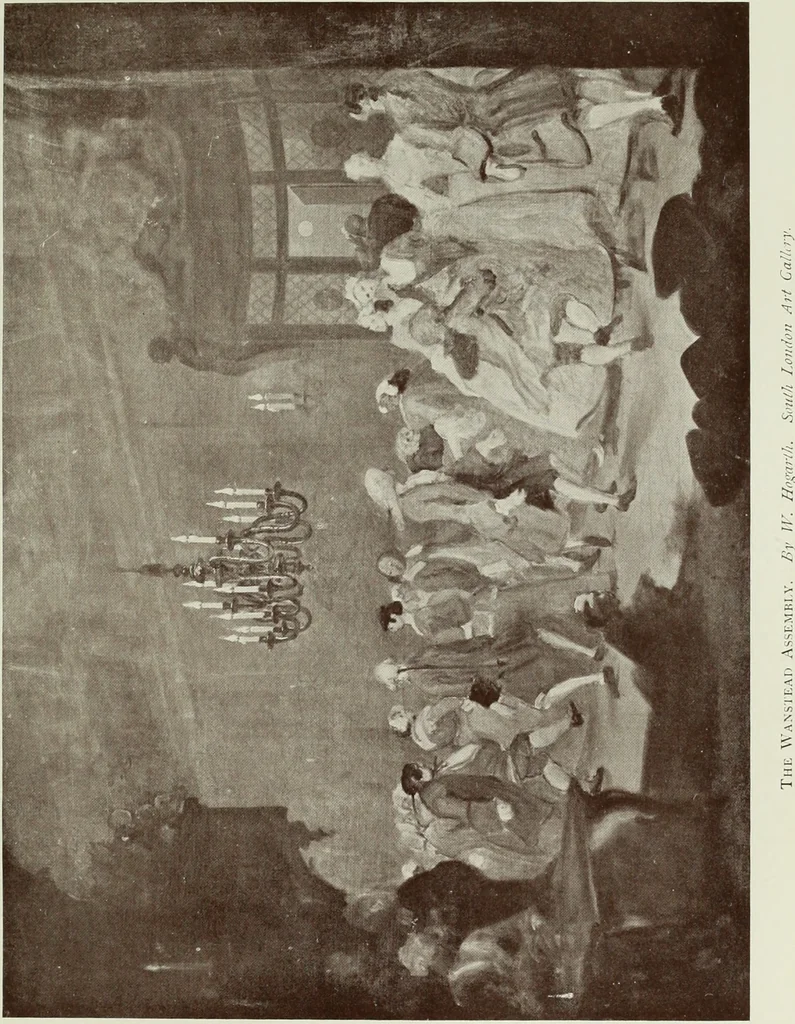An illustration from English society of the eighteenth century in contemporary art, 1907, leaf 46