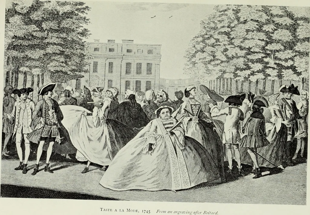 An illustration from English society of the eighteenth century in contemporary art, 1907, leaf 66