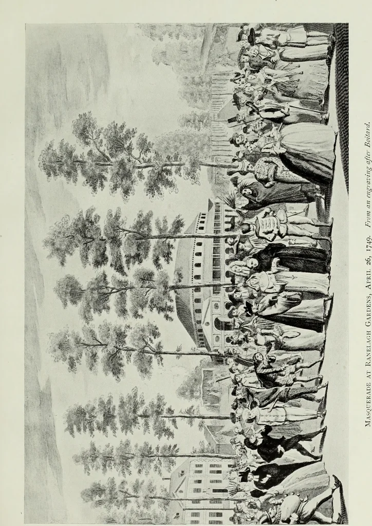 An illustration from English society of the eighteenth century in contemporary art, 1907, leaf 68