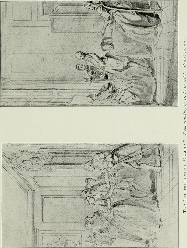 An illustration from English society of the eighteenth century in contemporary art, 1907, leaf 76