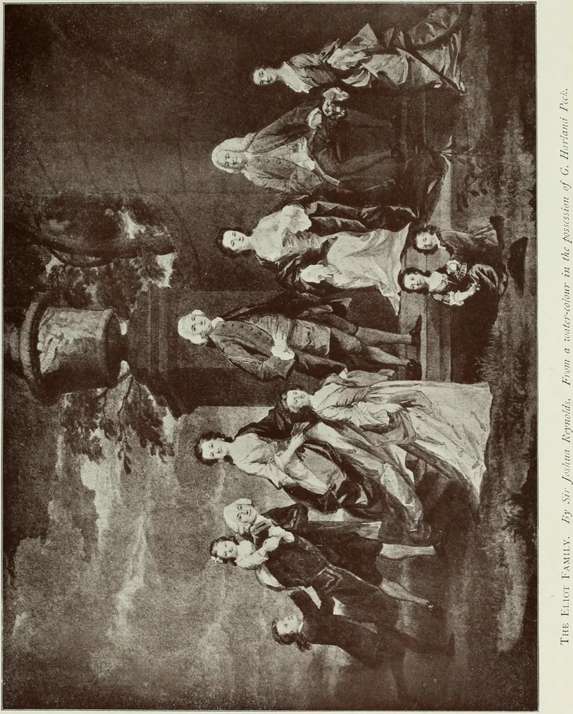 An illustration from English society of the eighteenth century in contemporary art, 1907, leaf 82