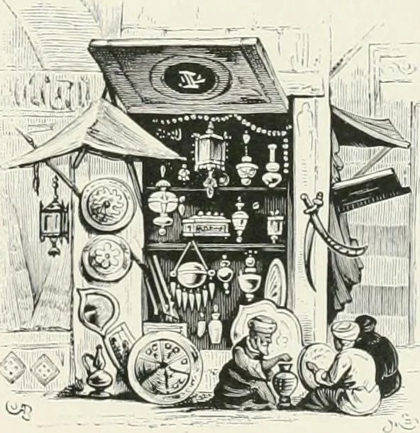 An illustration from Engraved gems; their history and place in art, in which is embodied the author's former treatise, with extensive revisions and additions; reminiscences of travels in the pursuit and acquisition of engraved gems ... to which is added a descriptive list of the author's cabinet of gems, forming a compend of Greek and Roman classics and antiquities .., 1889, leaf 269