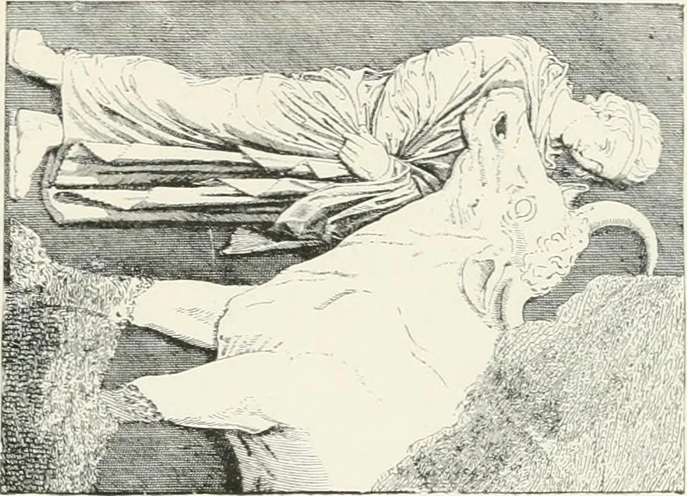 An illustration from Engraved gems; their history and place in art, in which is embodied the author's former treatise, with extensive revisions and additions; reminiscences of travels in the pursuit and acquisition of engraved gems ... to which is added a descriptive list of the author's cabinet of gems, forming a compend of Greek and Roman classics and antiquities .., 1889, leaf 279