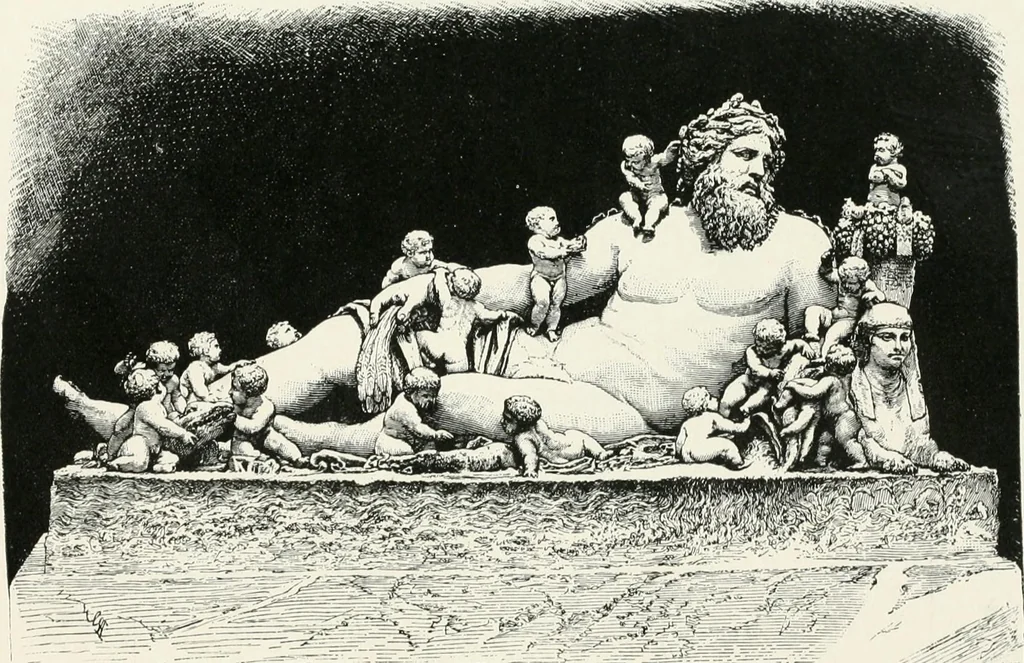 An illustration from Engraved gems; their history and place in art, in which is embodied the author's former treatise, with extensive revisions and additions; reminiscences of travels in the pursuit and acquisition of engraved gems ... to which is added a descriptive list of the author's cabinet of gems, forming a compend of Greek and Roman classics and antiquities .., 1889, leaf 343