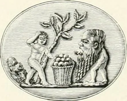 An illustration from Engraved gems; their history and place in art, in which is embodied the author's former treatise, with extensive revisions and additions; reminiscences of travels in the pursuit and acquisition of engraved gems ... to which is added a descriptive list of the author's cabinet of gems, forming a compend of Greek and Roman classics and antiquities .., 1889, leaf 366