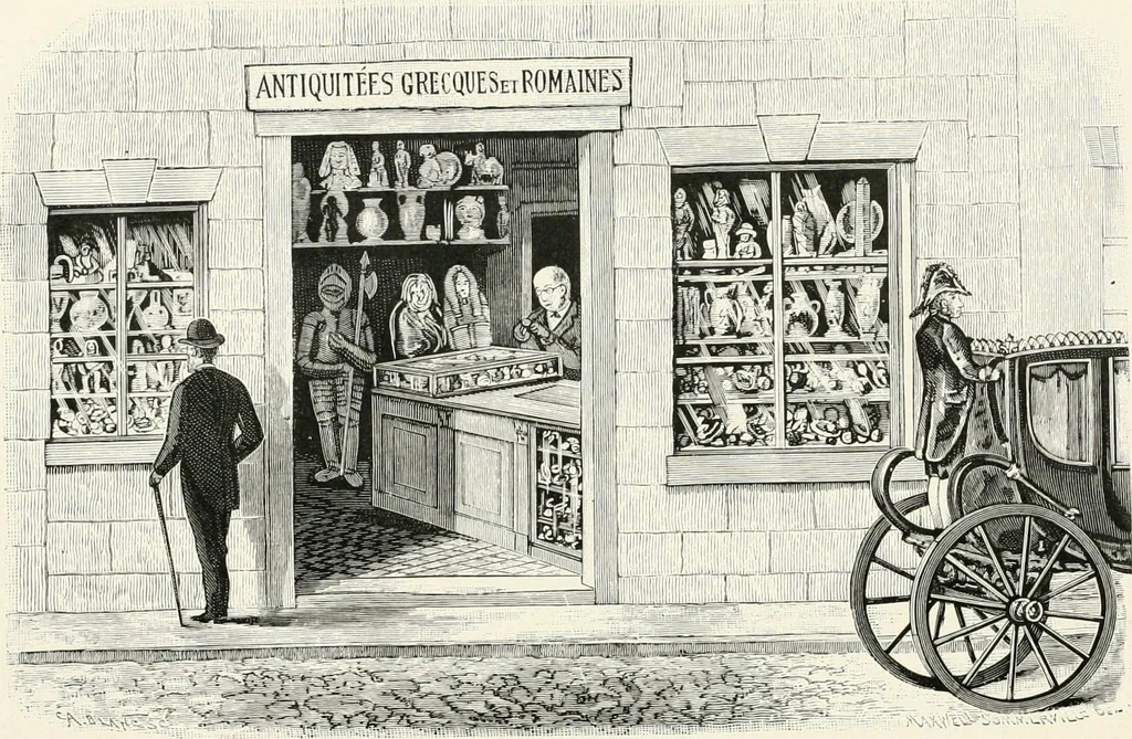 An illustration from Engraved gems; their history and place in art, in which is embodied the author's former treatise, with extensive revisions and additions; reminiscences of travels in the pursuit and acquisition of engraved gems ... to which is added a descriptive list of the author's cabinet of gems, forming a compend of Greek and Roman classics and antiquities .., 1889, leaf 376