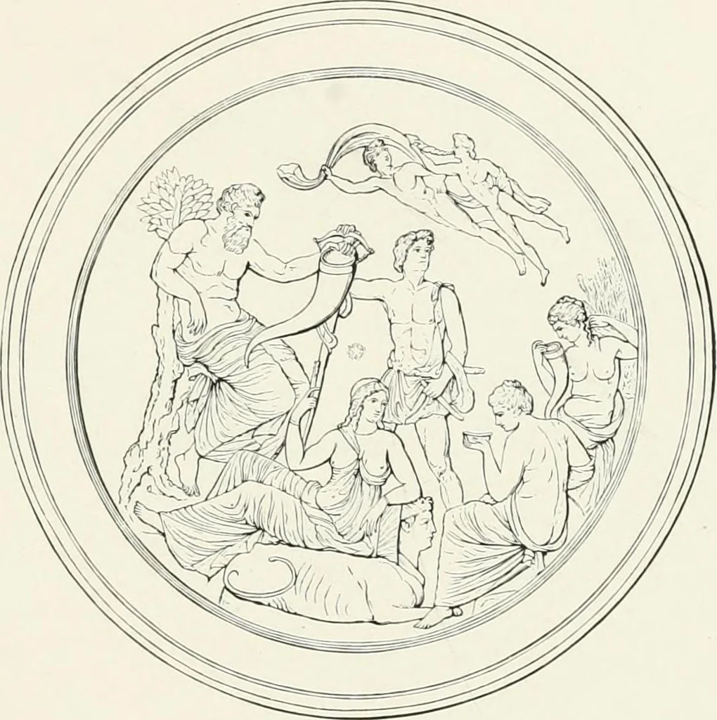 An illustration from Engraved gems; their history and place in art, in which is embodied the author's former treatise, with extensive revisions and additions; reminiscences of travels in the pursuit and acquisition of engraved gems ... to which is added a descriptive list of the author's cabinet of gems, forming a compend of Greek and Roman classics and antiquities .., 1889, leaf 433