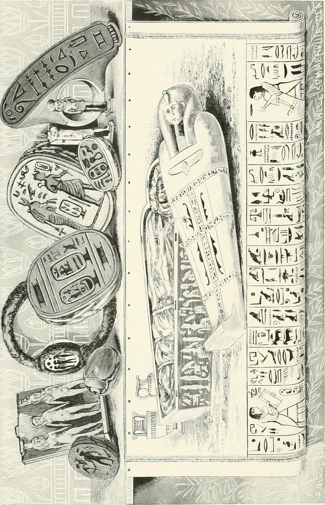 An illustration from Engraved gems; their history and place in art, in which is embodied the author's former treatise, with extensive revisions and additions; reminiscences of travels in the pursuit and acquisition of engraved gems ... to which is added a descriptive list of the author's cabinet of gems, forming a compend of Greek and Roman classics and antiquities .., 1889, leaf 46