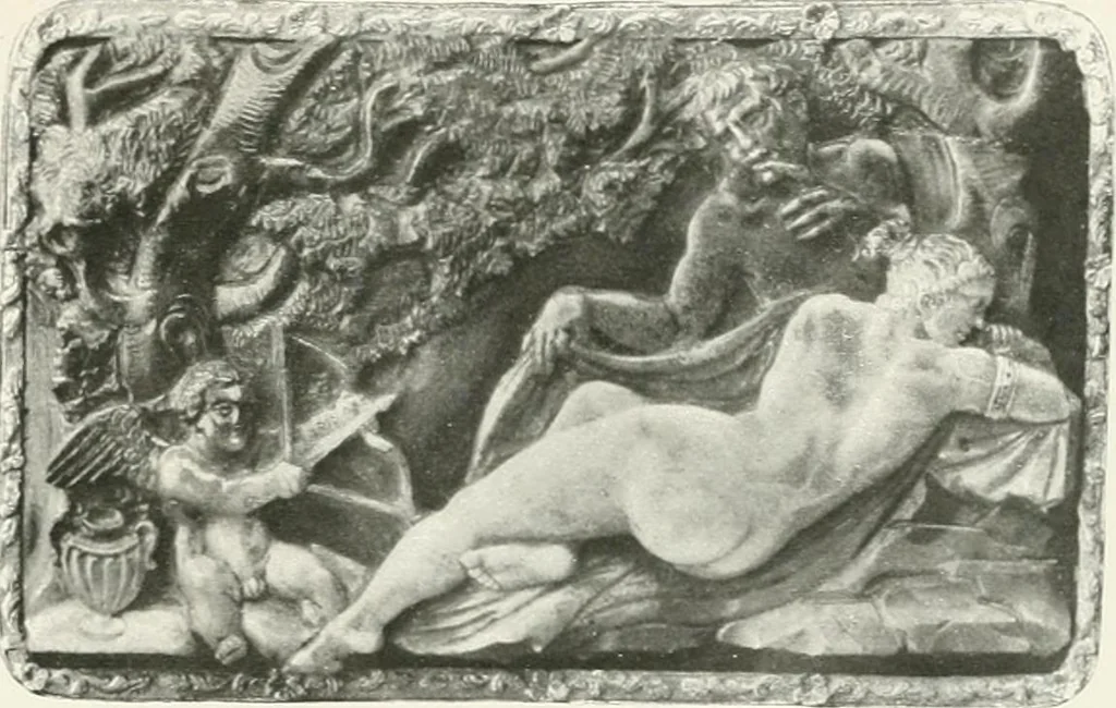 An illustration from Engraved gems; their history and place in art, in which is embodied the author's former treatise, with extensive revisions and additions; reminiscences of travels in the pursuit and acquisition of engraved gems ... to which is added a descriptive list of the author's cabinet of gems, forming a compend of Greek and Roman classics and antiquities .., 1889, leaf 473