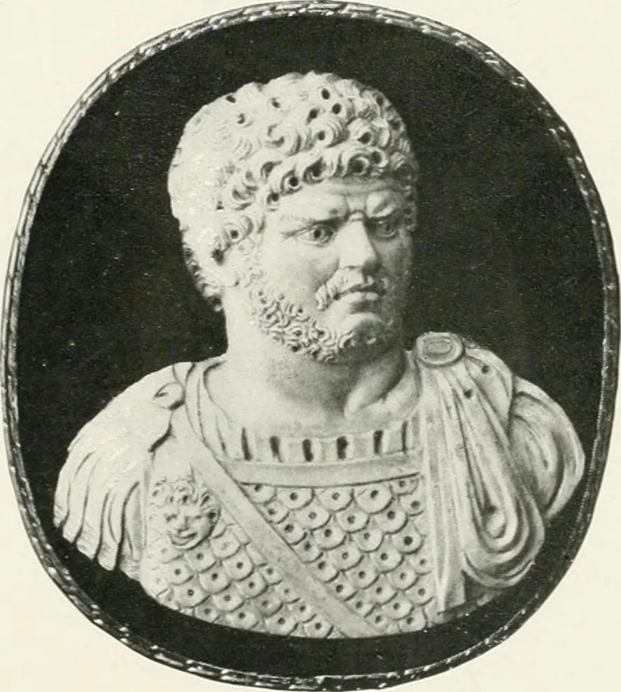 An illustration from Engraved gems; their history and place in art, in which is embodied the author's former treatise, with extensive revisions and additions; reminiscences of travels in the pursuit and acquisition of engraved gems ... to which is added a descriptive list of the author's cabinet of gems, forming a compend of Greek and Roman classics and antiquities .., 1889, leaf 475