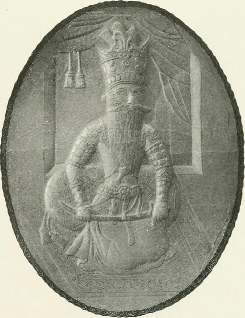 An illustration from Engraved gems; their history and place in art, in which is embodied the author's former treatise, with extensive revisions and additions; reminiscences of travels in the pursuit and acquisition of engraved gems ... to which is added a descriptive list of the author's cabinet of gems, forming a compend of Greek and Roman classics and antiquities .., 1889, leaf 481