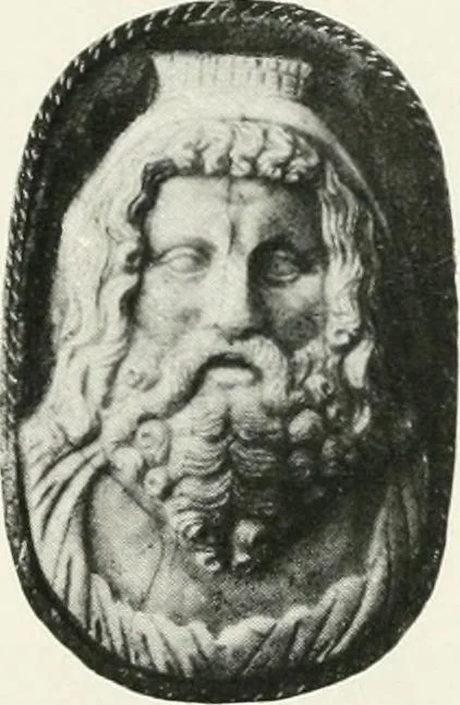 An illustration from Engraved gems; their history and place in art, in which is embodied the author's former treatise, with extensive revisions and additions; reminiscences of travels in the pursuit and acquisition of engraved gems ... to which is added a descriptive list of the author's cabinet of gems, forming a compend of Greek and Roman classics and antiquities .., 1889, leaf 491