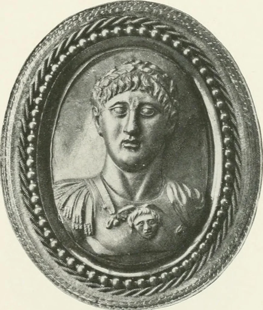 An illustration from Engraved gems; their history and place in art, in which is embodied the author's former treatise, with extensive revisions and additions; reminiscences of travels in the pursuit and acquisition of engraved gems ... to which is added a descriptive list of the author's cabinet of gems, forming a compend of Greek and Roman classics and antiquities .., 1889, leaf 503
