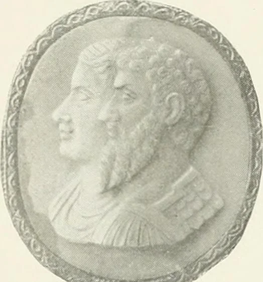 An illustration from Engraved gems; their history and place in art, in which is embodied the author's former treatise, with extensive revisions and additions; reminiscences of travels in the pursuit and acquisition of engraved gems ... to which is added a descriptive list of the author's cabinet of gems, forming a compend of Greek and Roman classics and antiquities .., 1889, leaf 513