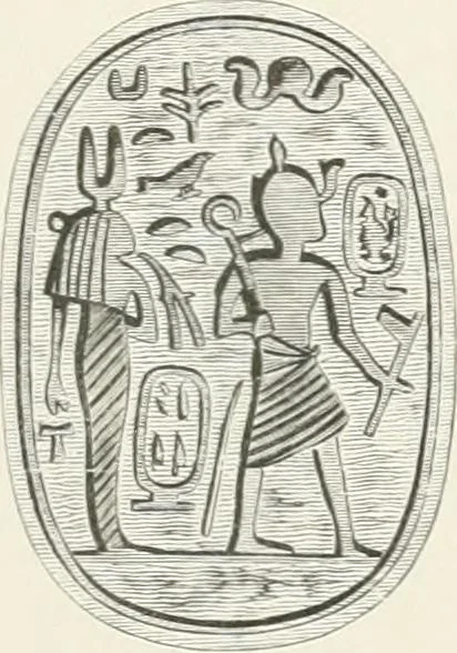 An illustration from Engraved gems; their history and place in art, in which is embodied the author's former treatise, with extensive revisions and additions; reminiscences of travels in the pursuit and acquisition of engraved gems ... to which is added a descriptive list of the author's cabinet of gems, forming a compend of Greek and Roman classics and antiquities .., 1889, leaf 515
