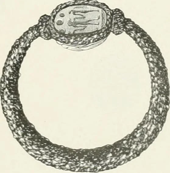 An illustration from Engraved gems; their history and place in art, in which is embodied the author's former treatise, with extensive revisions and additions; reminiscences of travels in the pursuit and acquisition of engraved gems ... to which is added a descriptive list of the author's cabinet of gems, forming a compend of Greek and Roman classics and antiquities .., 1889, leaf 515