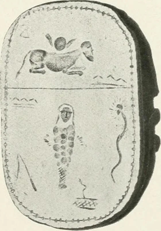 An illustration from Engraved gems; their history and place in art, in which is embodied the author's former treatise, with extensive revisions and additions; reminiscences of travels in the pursuit and acquisition of engraved gems ... to which is added a descriptive list of the author's cabinet of gems, forming a compend of Greek and Roman classics and antiquities .., 1889, leaf 555