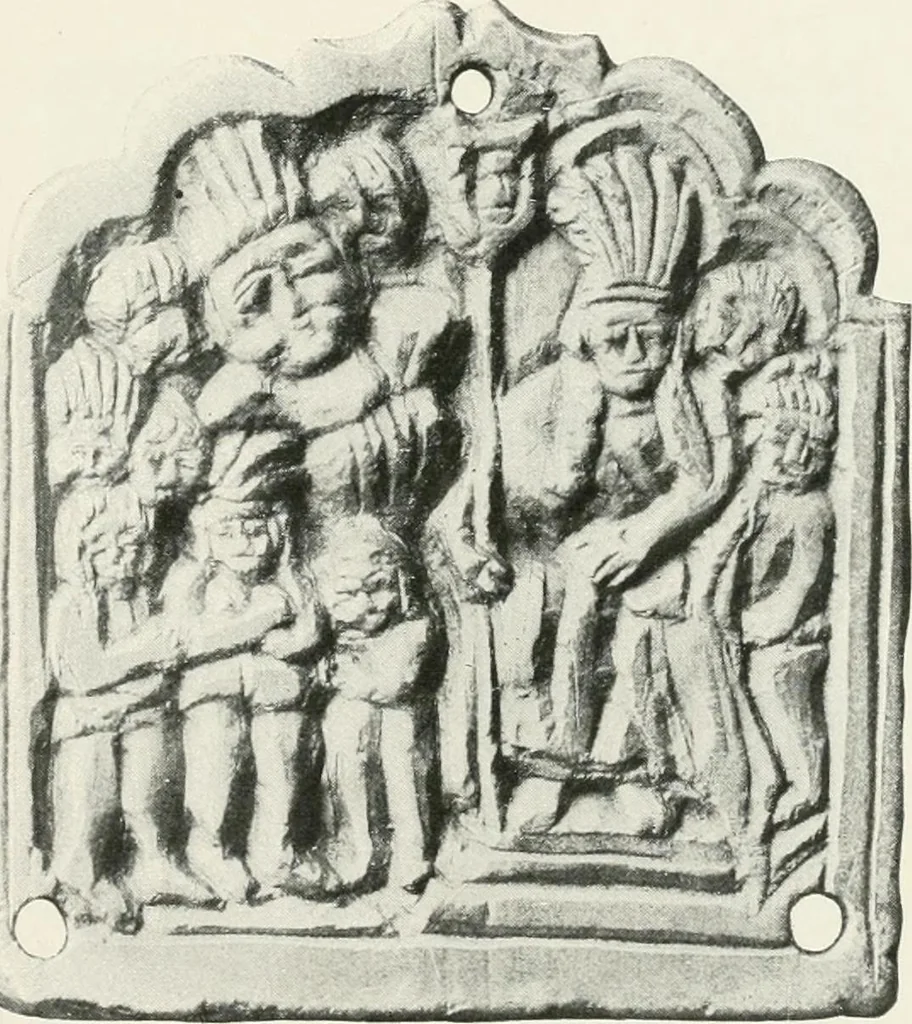 An illustration from Engraved gems; their history and place in art, in which is embodied the author's former treatise, with extensive revisions and additions; reminiscences of travels in the pursuit and acquisition of engraved gems ... to which is added a descriptive list of the author's cabinet of gems, forming a compend of Greek and Roman classics and antiquities .., 1889, leaf 575