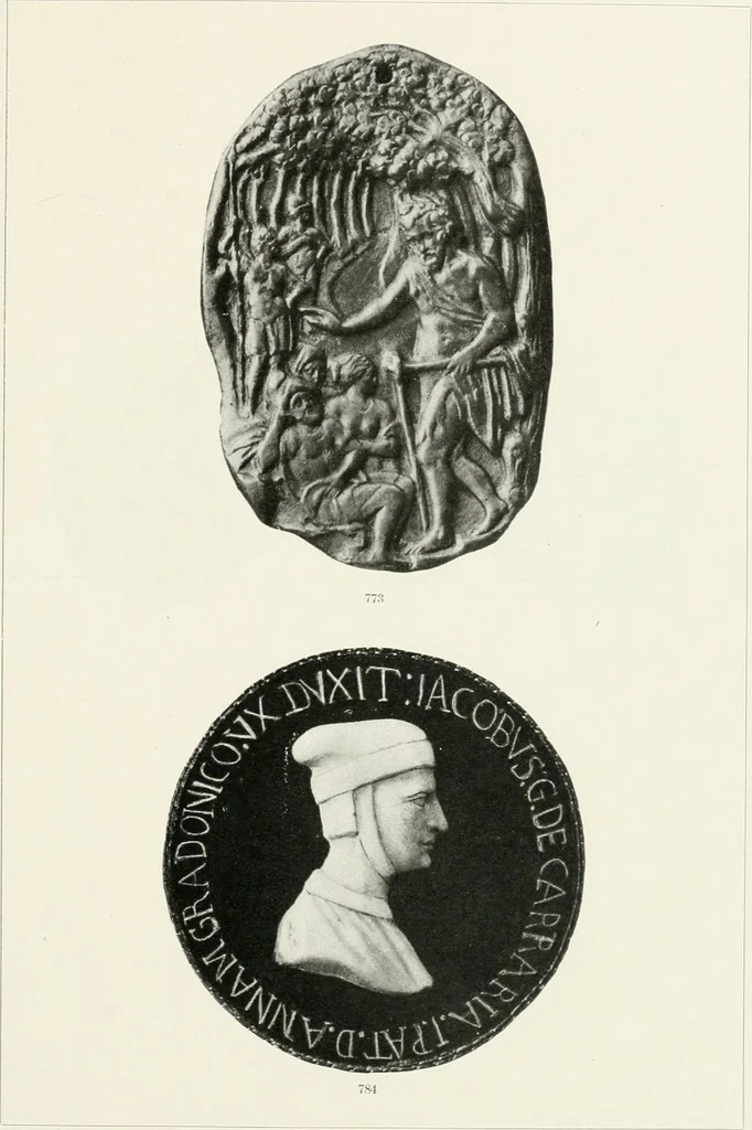 An illustration from Engraved gems; their history and place in art, in which is embodied the author's former treatise, with extensive revisions and additions; reminiscences of travels in the pursuit and acquisition of engraved gems ... to which is added a descriptive list of the author's cabinet of gems, forming a compend of Greek and Roman classics and antiquities .., 1889, leaf 591
