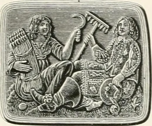 An illustration from Engraved gems; their history and place in art, in which is embodied the author's former treatise, with extensive revisions and additions; reminiscences of travels in the pursuit and acquisition of engraved gems ... to which is added a descriptive list of the author's cabinet of gems, forming a compend of Greek and Roman classics and antiquities .., 1889, leaf 627
