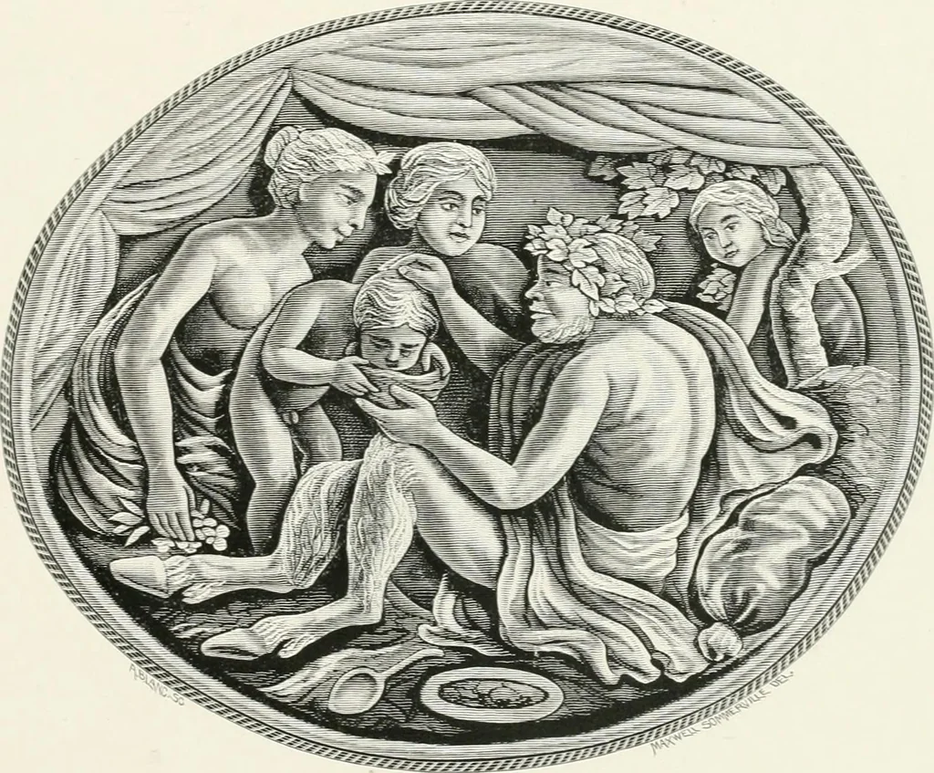 An illustration from Engraved gems; their history and place in art, in which is embodied the author's former treatise, with extensive revisions and additions; reminiscences of travels in the pursuit and acquisition of engraved gems ... to which is added a descriptive list of the author's cabinet of gems, forming a compend of Greek and Roman classics and antiquities .., 1889, leaf 627