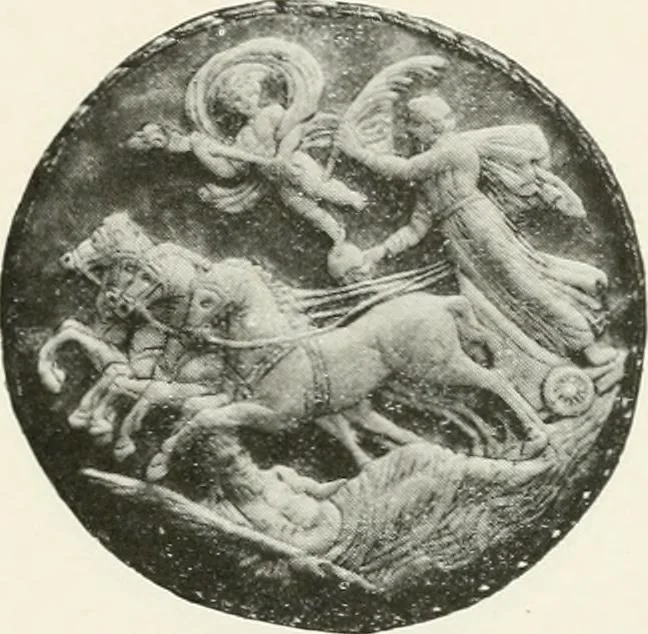 An illustration from Engraved gems; their history and place in art, in which is embodied the author's former treatise, with extensive revisions and additions; reminiscences of travels in the pursuit and acquisition of engraved gems ... to which is added a descriptive list of the author's cabinet of gems, forming a compend of Greek and Roman classics and antiquities .., 1889, leaf 631