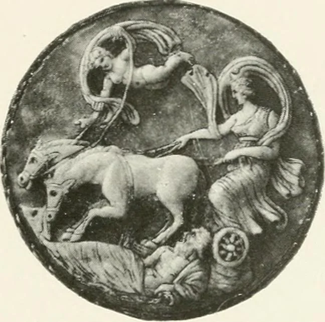 An illustration from Engraved gems; their history and place in art, in which is embodied the author's former treatise, with extensive revisions and additions; reminiscences of travels in the pursuit and acquisition of engraved gems ... to which is added a descriptive list of the author's cabinet of gems, forming a compend of Greek and Roman classics and antiquities .., 1889, leaf 633
