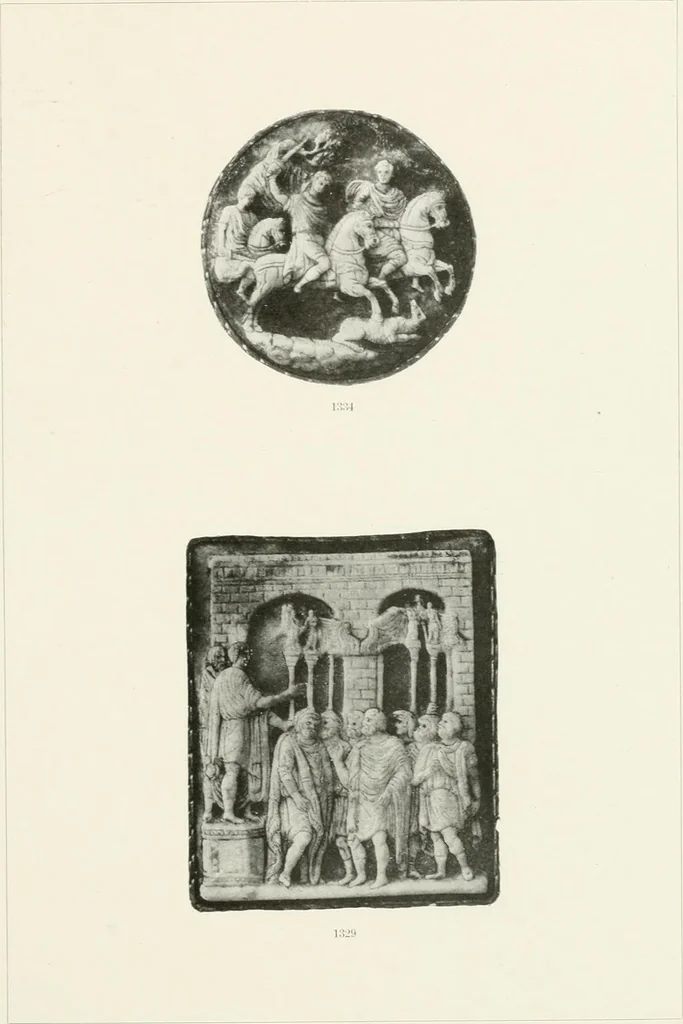 An illustration from Engraved gems; their history and place in art, in which is embodied the author's former treatise, with extensive revisions and additions; reminiscences of travels in the pursuit and acquisition of engraved gems ... to which is added a descriptive list of the author's cabinet of gems, forming a compend of Greek and Roman classics and antiquities .., 1889, leaf 635