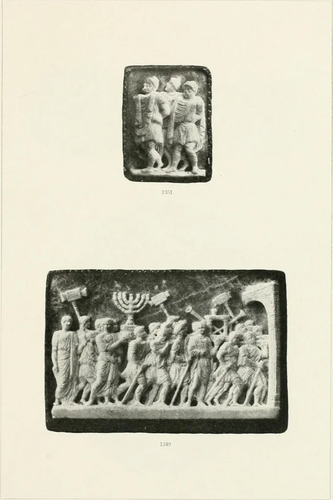 An illustration from Engraved gems; their history and place in art, in which is embodied the author's former treatise, with extensive revisions and additions; reminiscences of travels in the pursuit and acquisition of engraved gems ... to which is added a descriptive list of the author's cabinet of gems, forming a compend of Greek and Roman classics and antiquities .., 1889, leaf 655