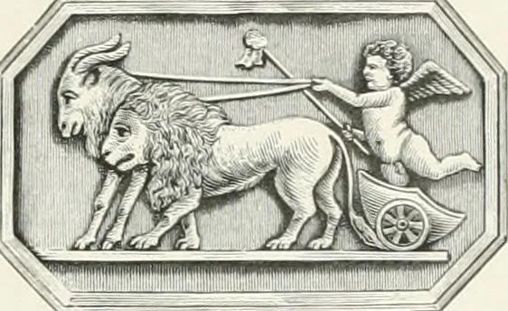 An illustration from Engraved gems; their history and place in art, in which is embodied the author's former treatise, with extensive revisions and additions; reminiscences of travels in the pursuit and acquisition of engraved gems ... to which is added a descriptive list of the author's cabinet of gems, forming a compend of Greek and Roman classics and antiquities .., 1889, leaf 657