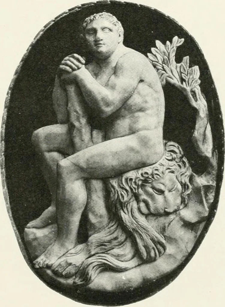 An illustration from Engraved gems; their history and place in art, in which is embodied the author's former treatise, with extensive revisions and additions; reminiscences of travels in the pursuit and acquisition of engraved gems ... to which is added a descriptive list of the author's cabinet of gems, forming a compend of Greek and Roman classics and antiquities .., 1889, leaf 657