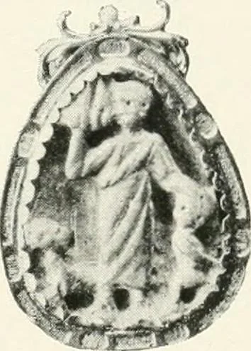 An illustration from Engraved gems; their history and place in art, in which is embodied the author's former treatise, with extensive revisions and additions; reminiscences of travels in the pursuit and acquisition of engraved gems ... to which is added a descriptive list of the author's cabinet of gems, forming a compend of Greek and Roman classics and antiquities .., 1889, leaf 676
