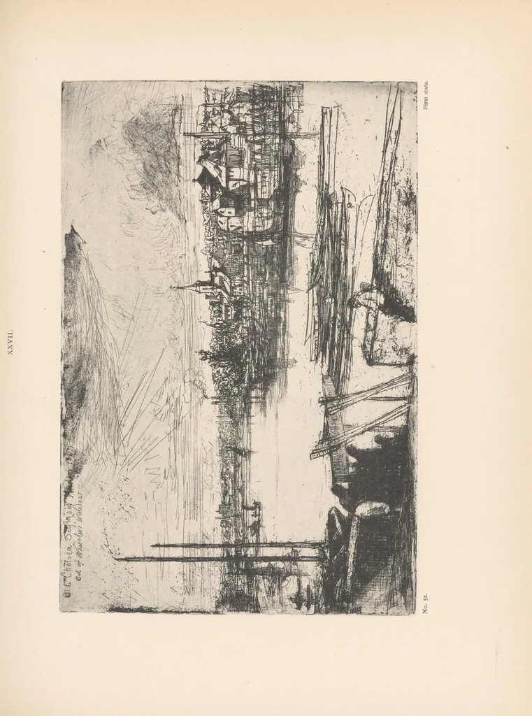 An illustration from The engraved work of Sir Francis Seymour Haden, P.R.E. : an illustrated and descriptive catalogue, 1910, leaf 111