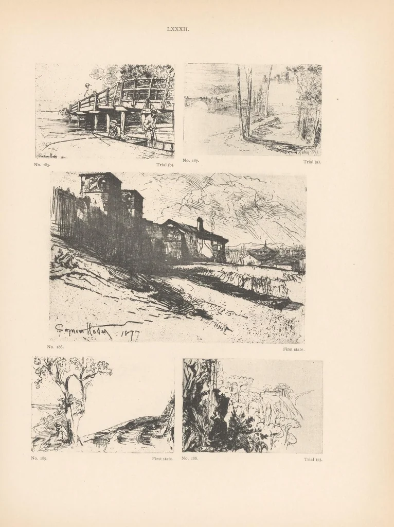 An illustration from The engraved work of Sir Francis Seymour Haden, P.R.E. : an illustrated and descriptive catalogue, 1910, leaf 289