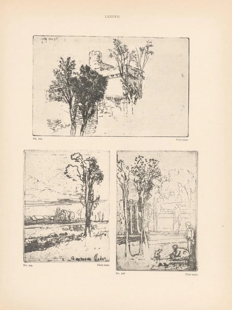 An illustration from The engraved work of Sir Francis Seymour Haden, P.R.E. : an illustrated and descriptive catalogue, 1910, leaf 307