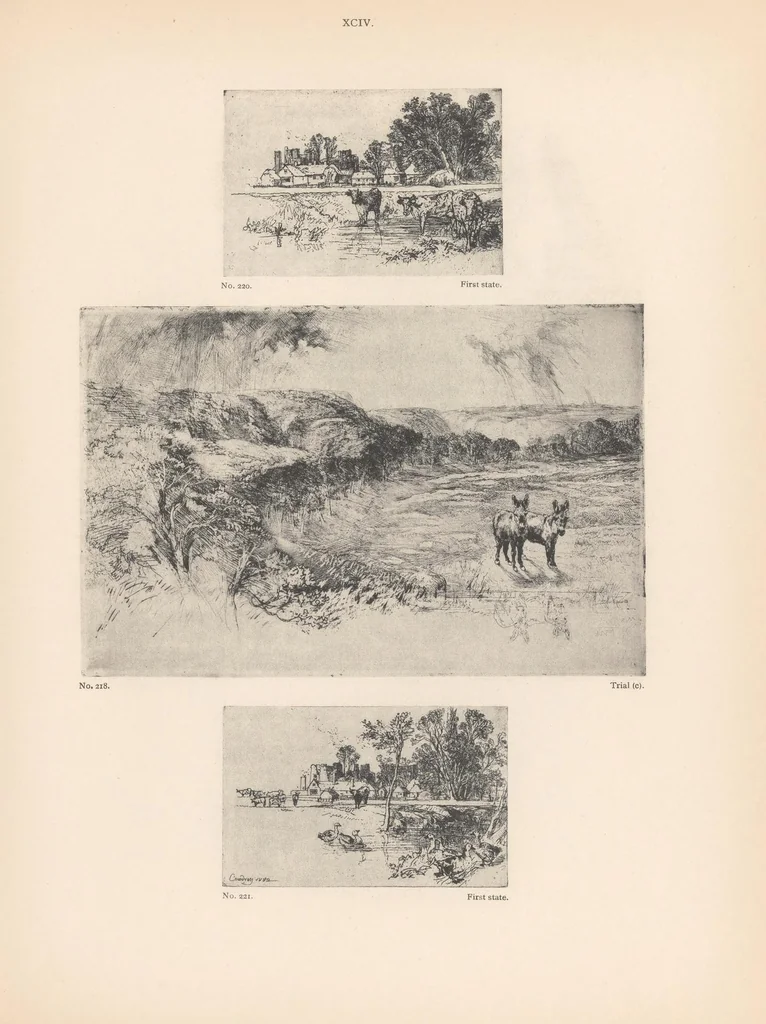 An illustration from The engraved work of Sir Francis Seymour Haden, P.R.E. : an illustrated and descriptive catalogue, 1910, leaf 327