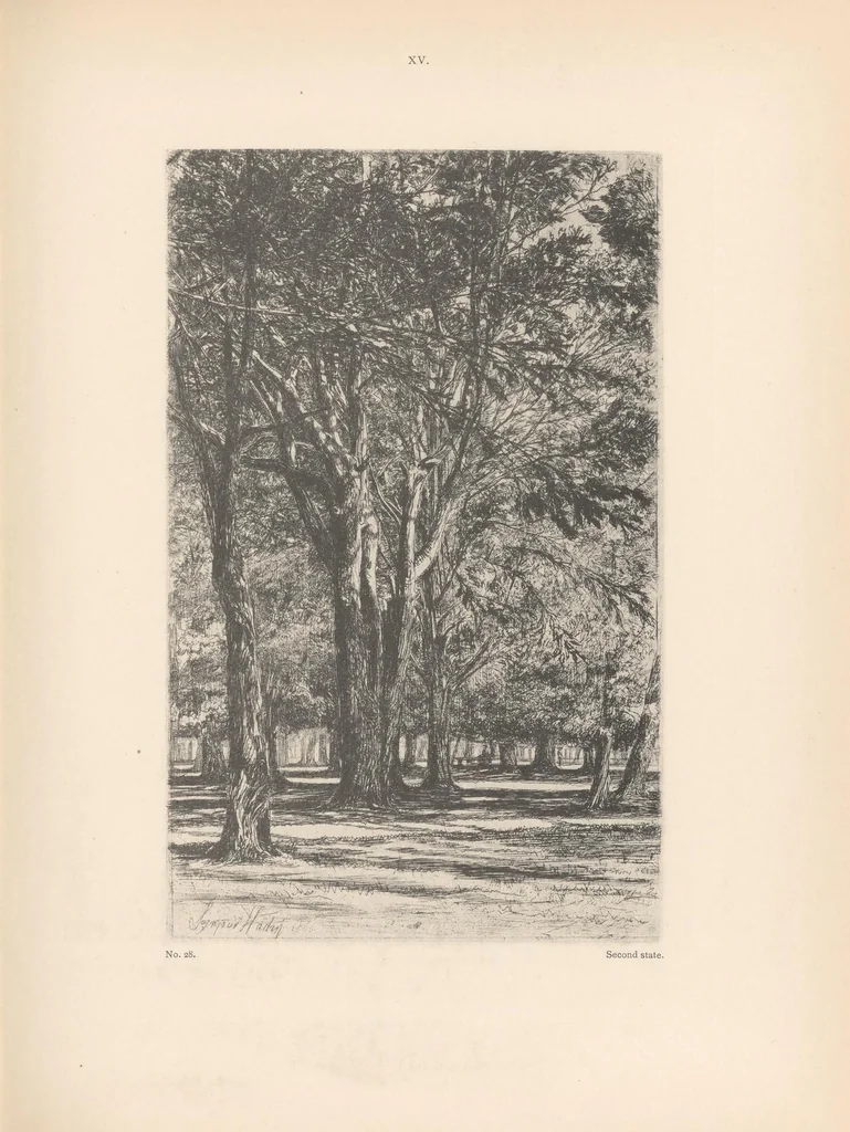 An illustration from The engraved work of Sir Francis Seymour Haden, P.R.E. : an illustrated and descriptive catalogue, 1910, leaf 73